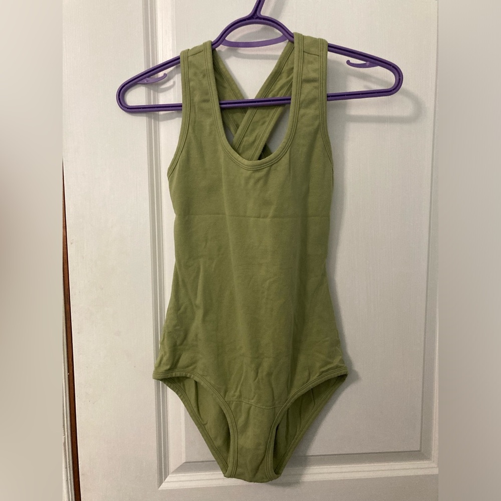Arq Pistachio Cleo Bodysuit